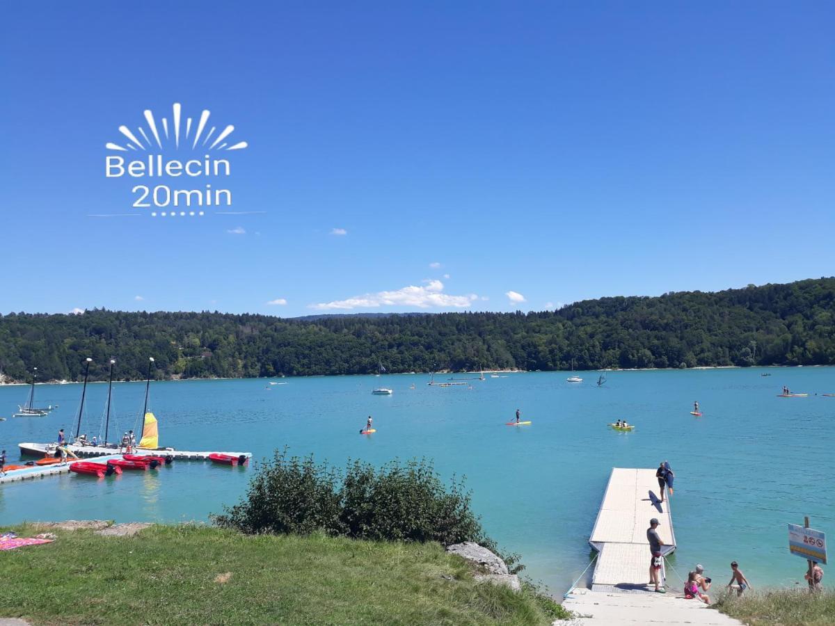Entre Lacs Et Montagnes , Maison Individuelle,Lits Prepares, Parking Et Menage Inclus Baresia-sur-l'Ain Dış mekan fotoğraf